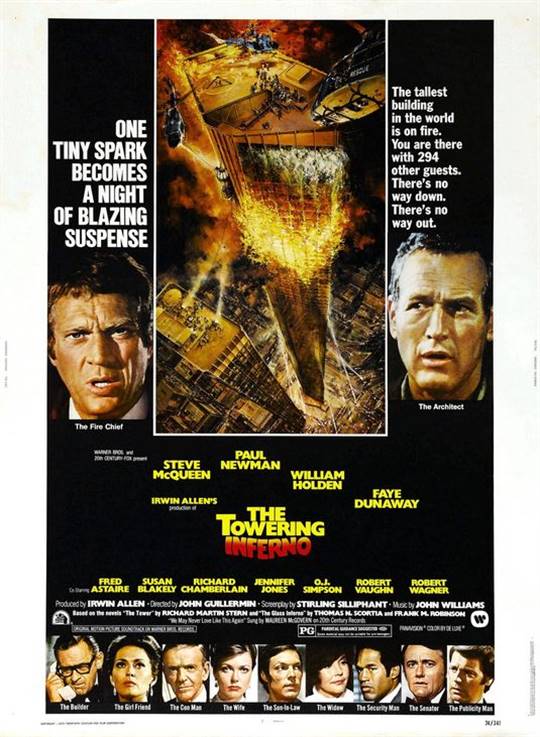 The Towering Inferno Large Poster