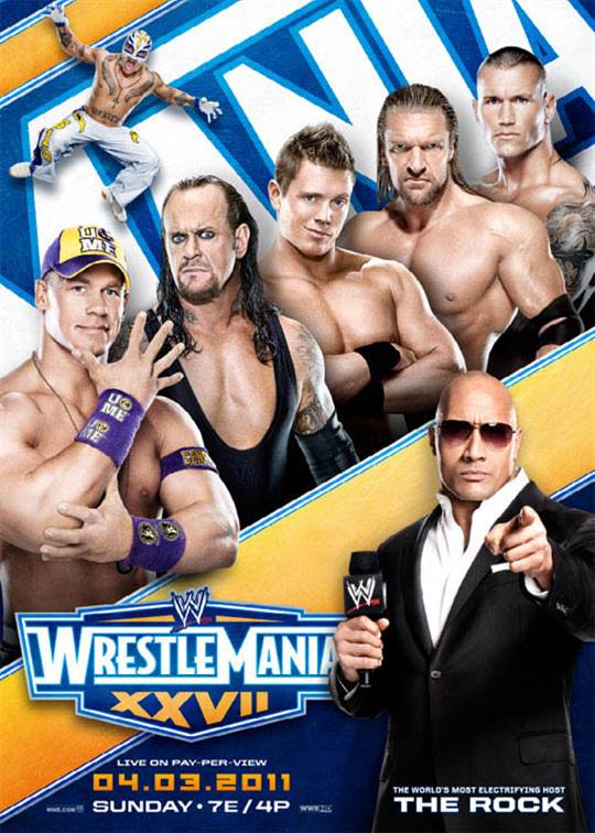 WWE: Wrestlemania XXVII Large Poster