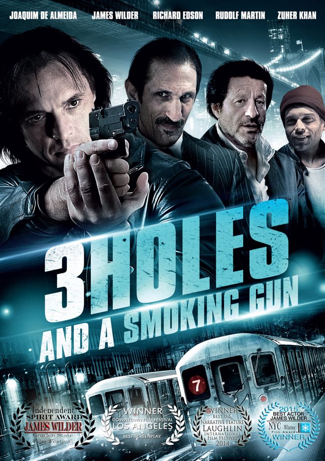 3 Holes and a Smoking Gun Large Poster
