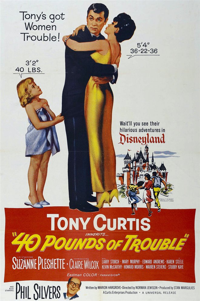 40 Pounds of Trouble Large Poster