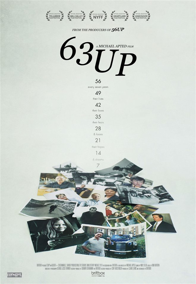 63 Up Large Poster