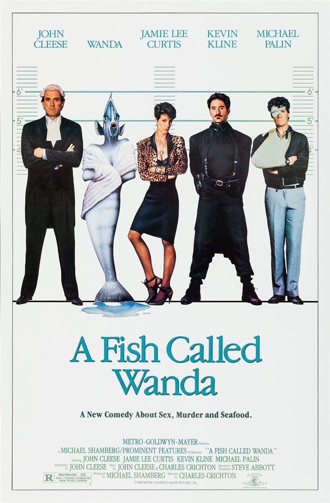 A Fish Called Wanda Large Poster