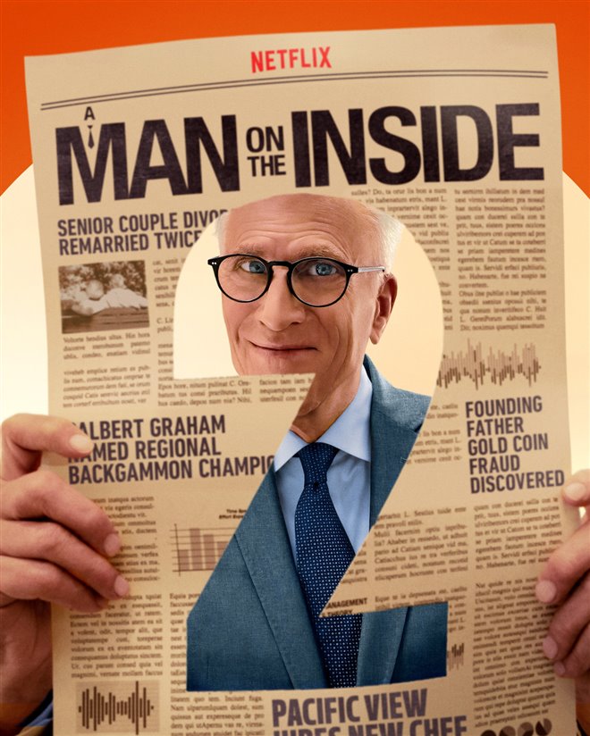 A Man on the Inside (Netflix) Large Poster