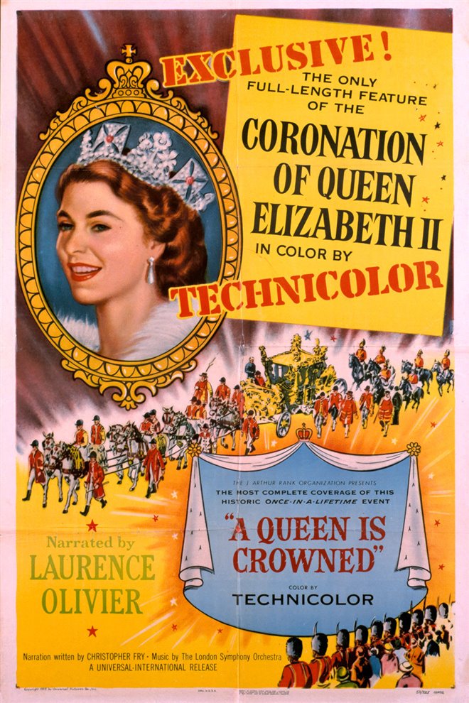 A Queen is Crowned Large Poster