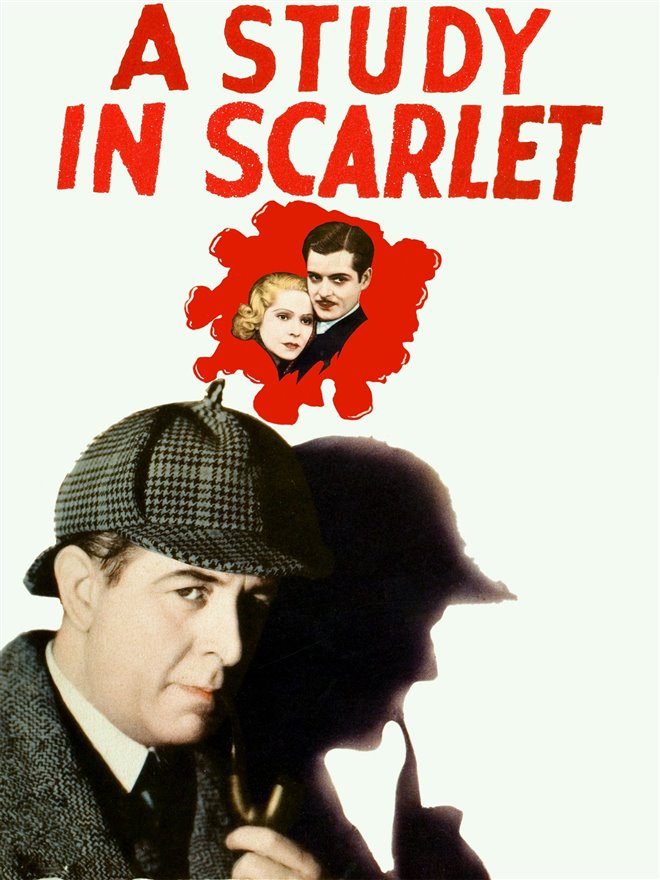 A Study in Scarlet (1933) Large Poster
