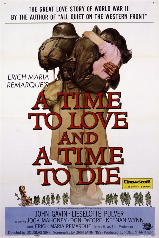 A Time to Love and a Time to Die (1957) Large Poster