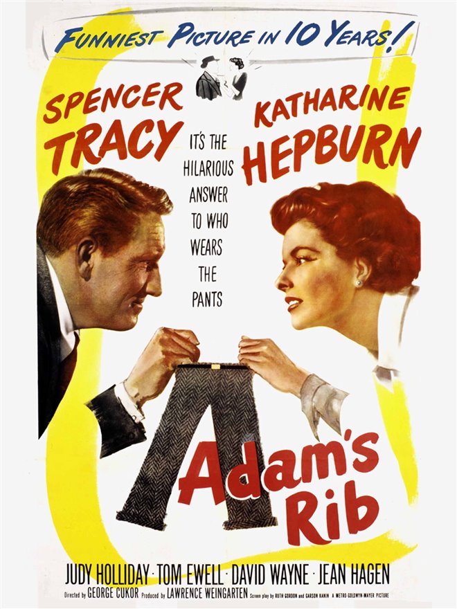 Adam's Rib (1949) Large Poster