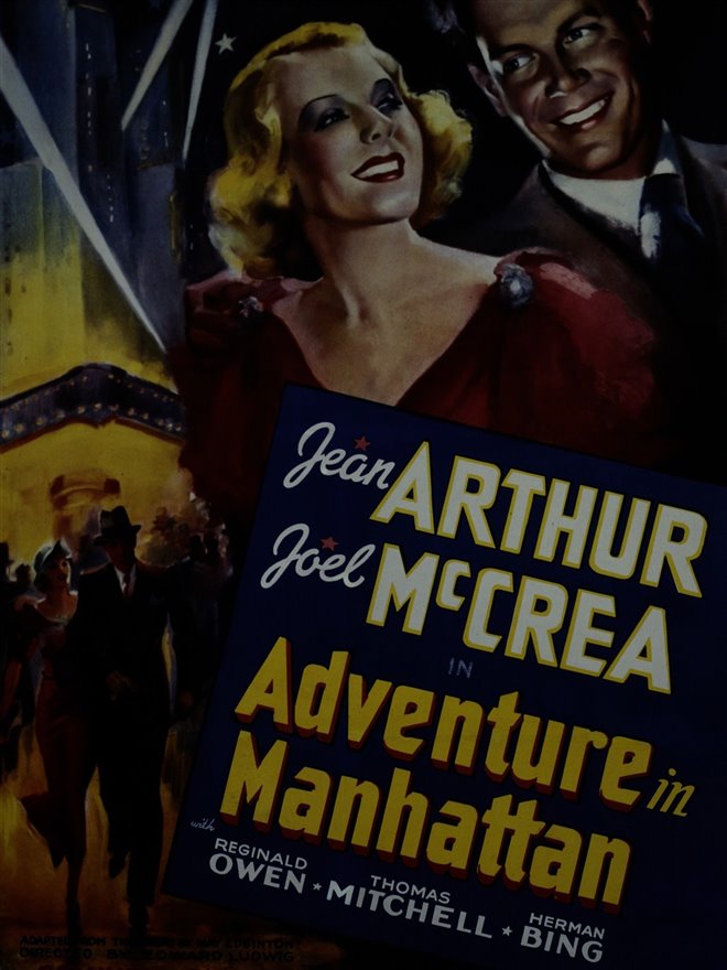 Adventure in Manhattan Large Poster