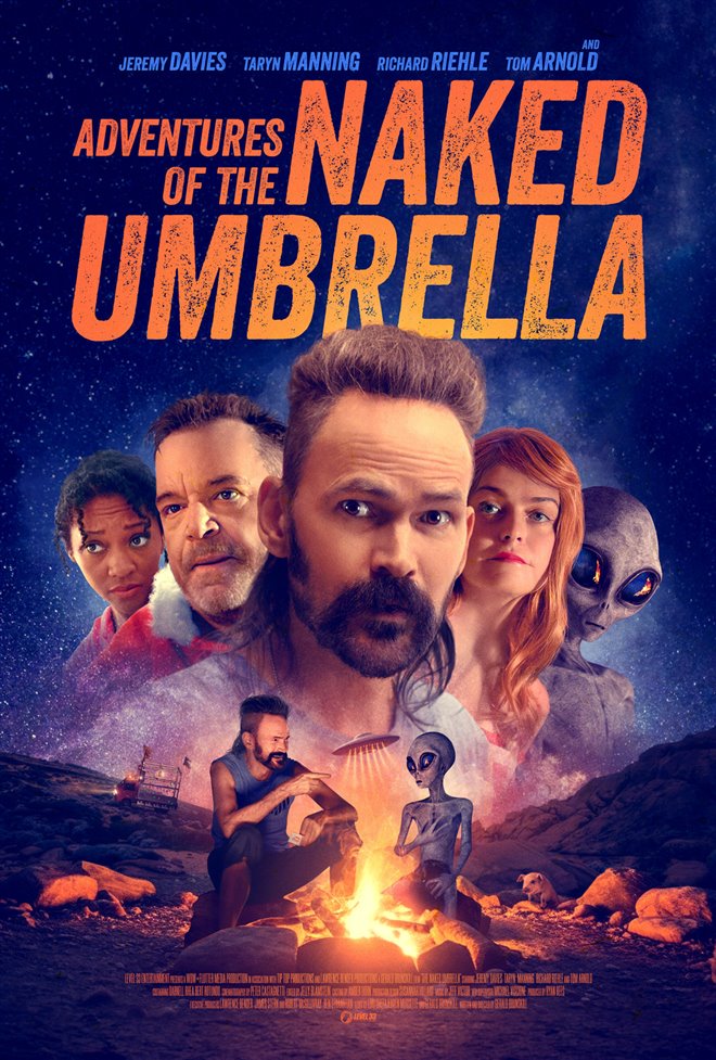 Adventures of the Naked Umbrella Large Poster