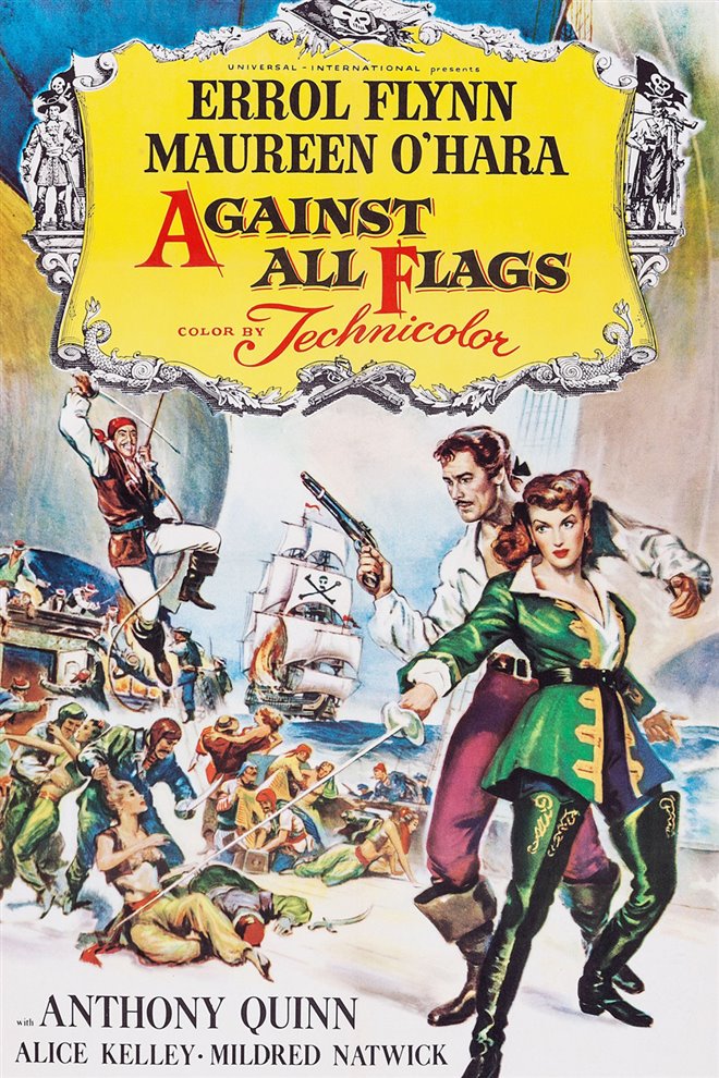 Against All Flags (1952) Large Poster