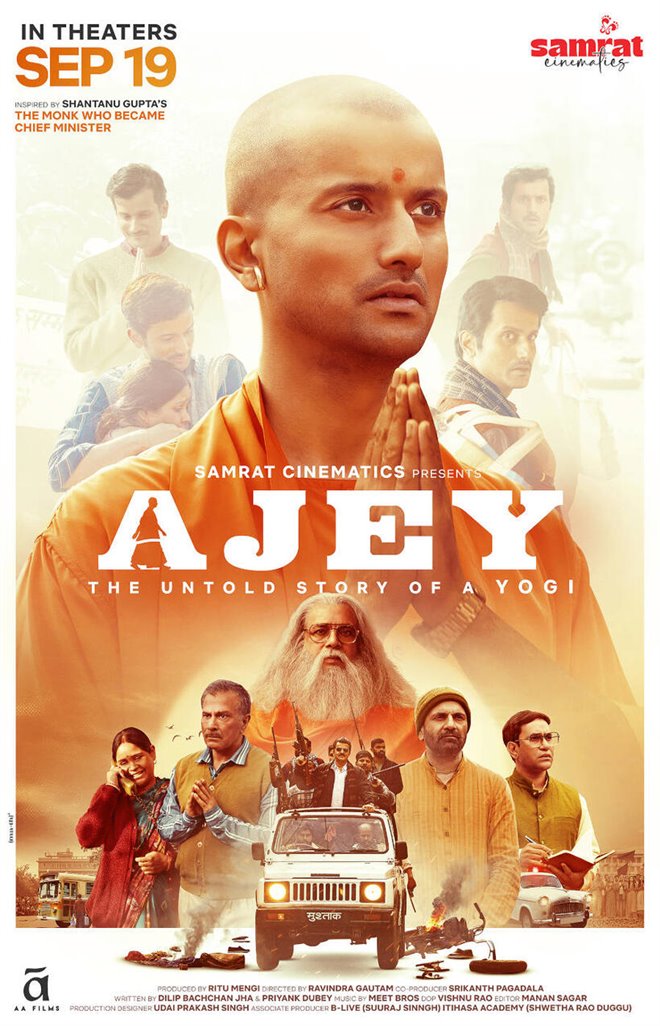 AJEY: The Untold Story of  A Yogi Large Poster