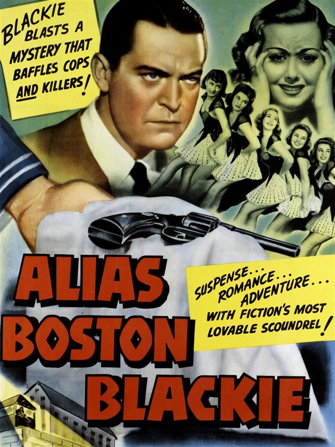 Alias Boston Blackie Large Poster