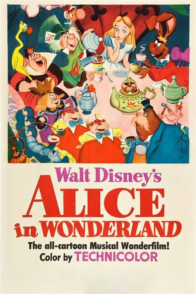 Alice in Wonderland Large Poster