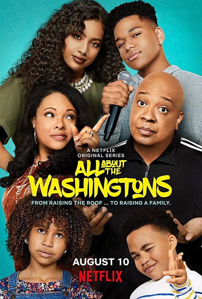 All About the Washingtons (Netflix) Large Poster
