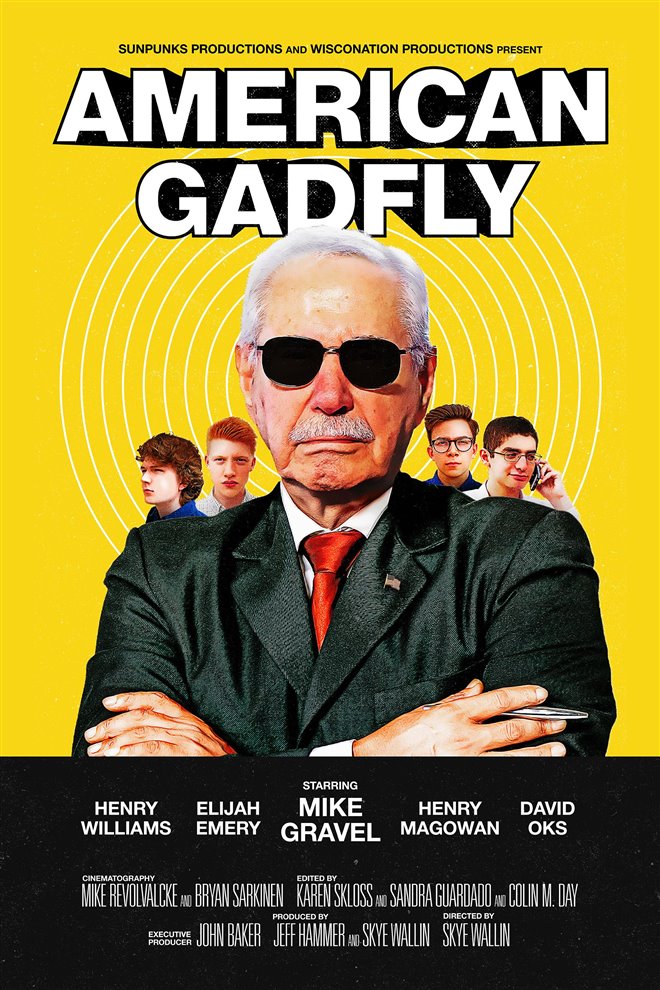 American Gadfly Large Poster