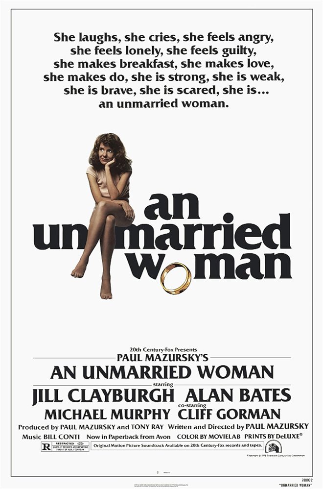 An Unmarried Woman Large Poster