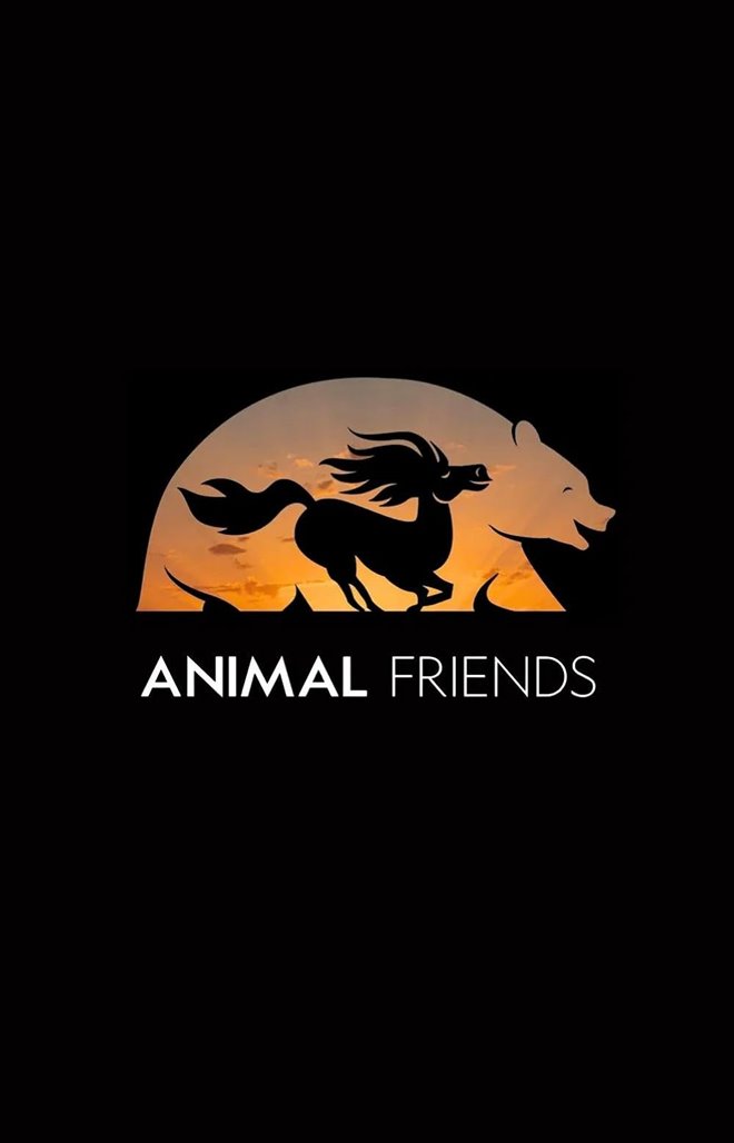 Animal Friends Large Poster