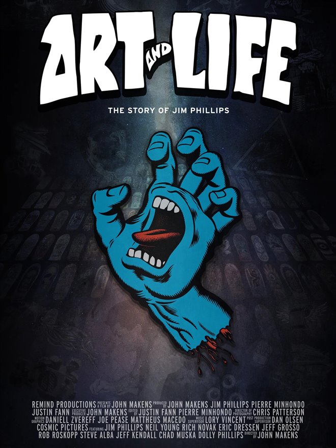 Art and Life: The Story of Jim Phillips Large Poster