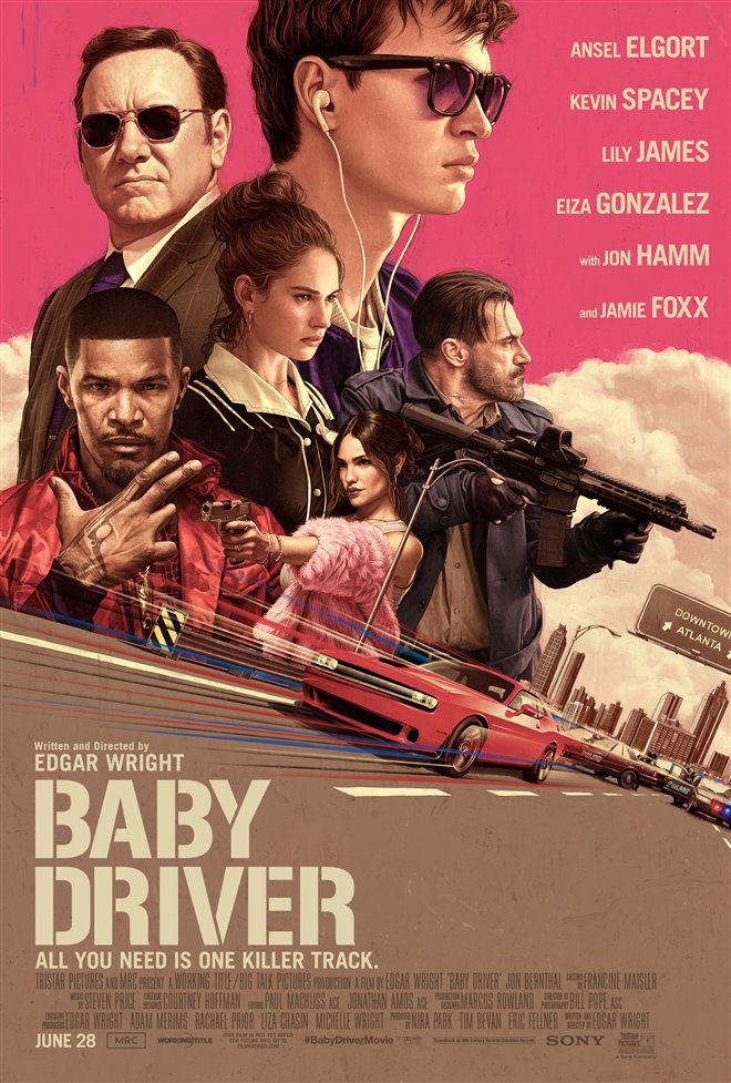 Baby Driver Large Poster