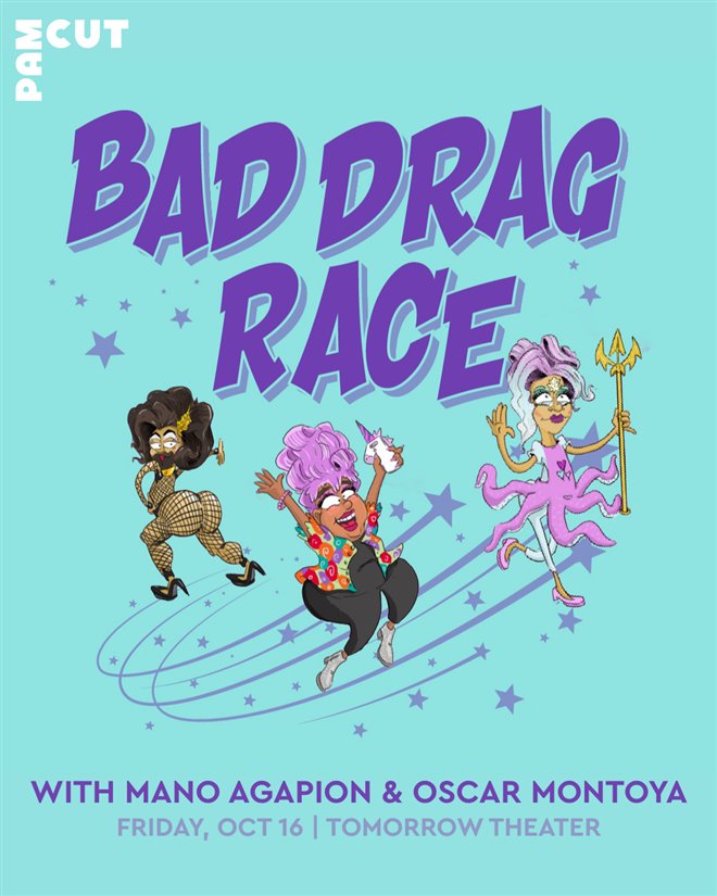 Bad Drag Race w/ Mano Agapion & Oscar Montoya Large Poster