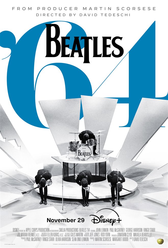 Beatles '64 (Disney+) Large Poster