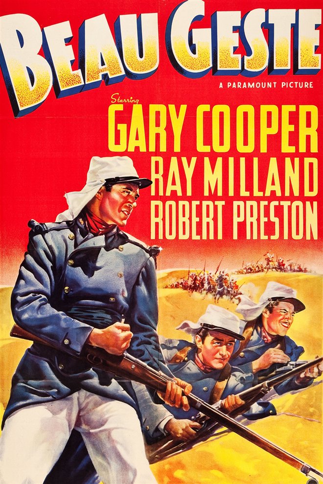 Beau Geste Large Poster