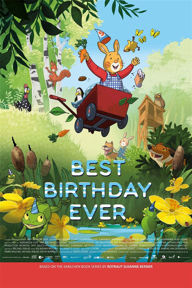 Best Birthday Ever Large Poster