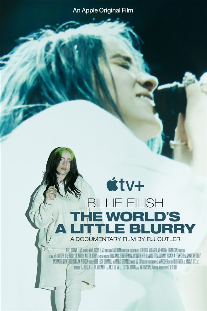 Billie Eilish: The World's a Little Blurry (Apple TV+) Large Poster