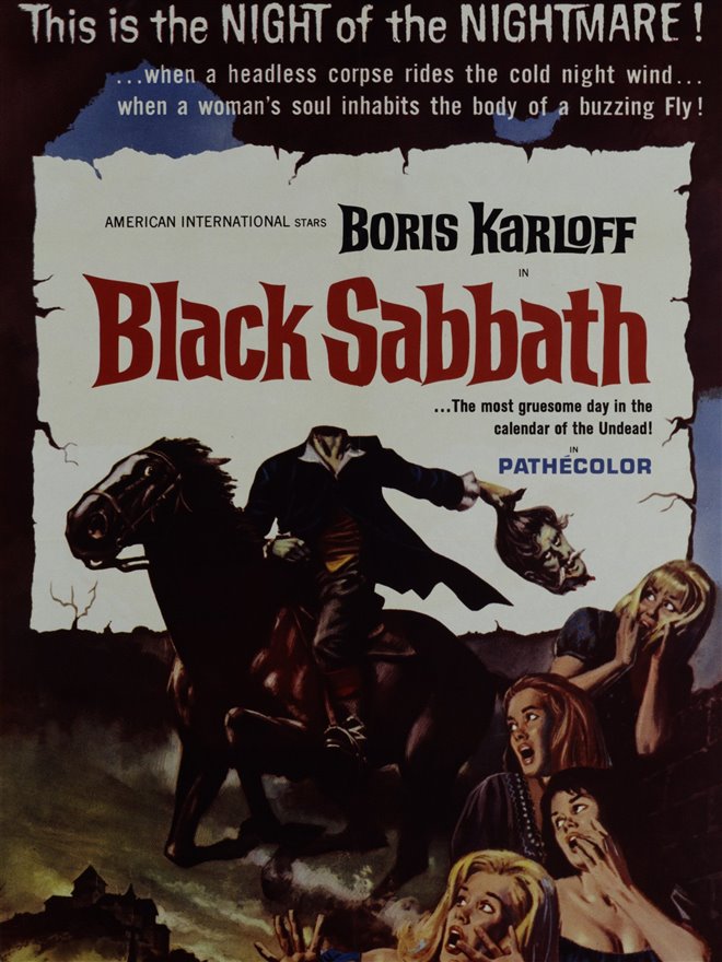 Black Sabbath Large Poster