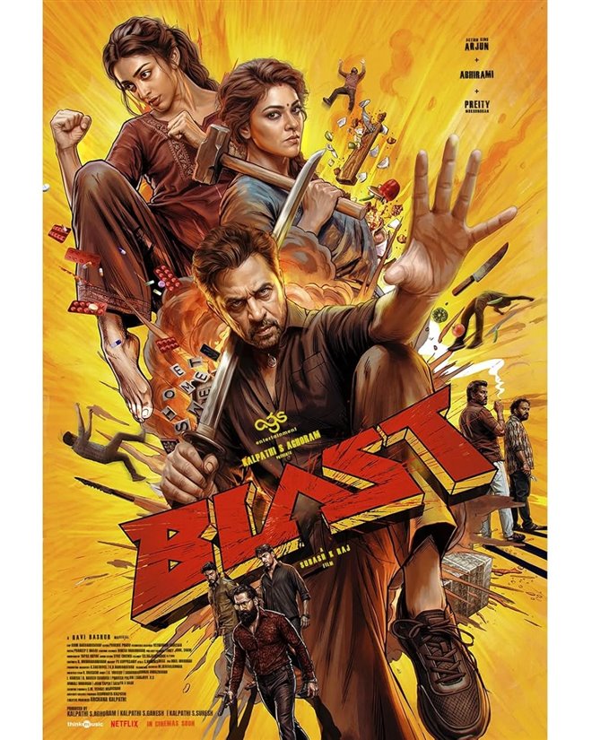 Blast Large Poster