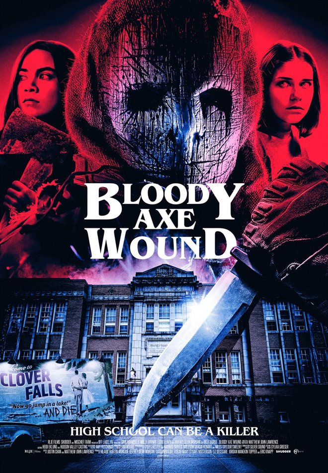 Bloody Axe Wound Large Poster