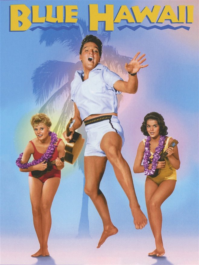 Blue Hawaii Large Poster