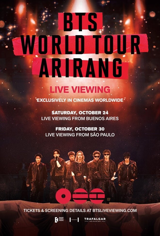 BTS WORLD TOUR 'ARIRANG' IN BUENOS AIRES AND SÃO PAULO: LIVE VIEWING Large Poster