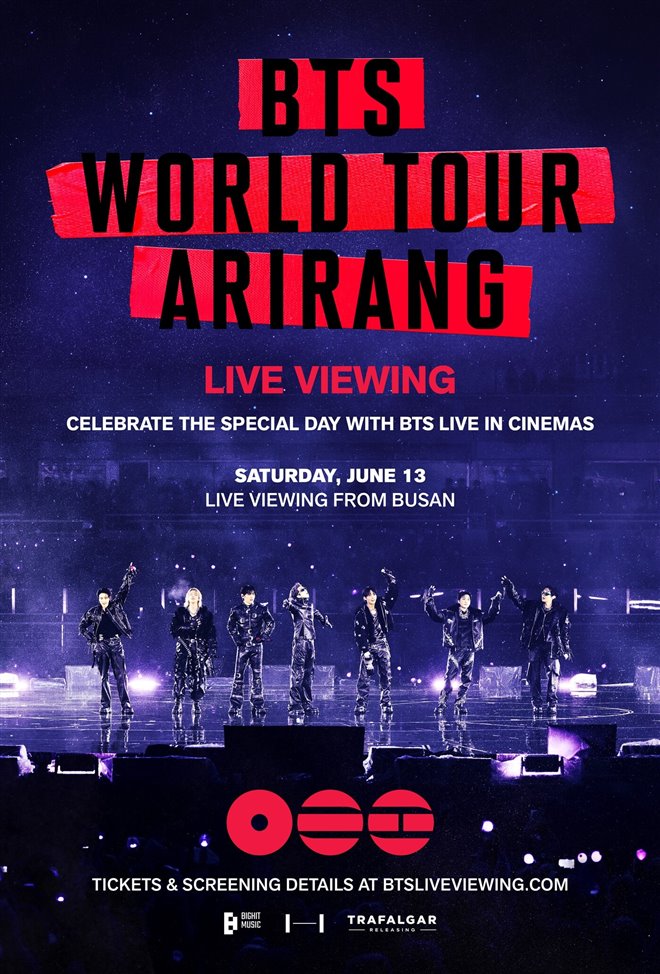 BTS WORLD TOUR 'ARIRANG' IN BUSAN: LIVE VIEWING Large Poster