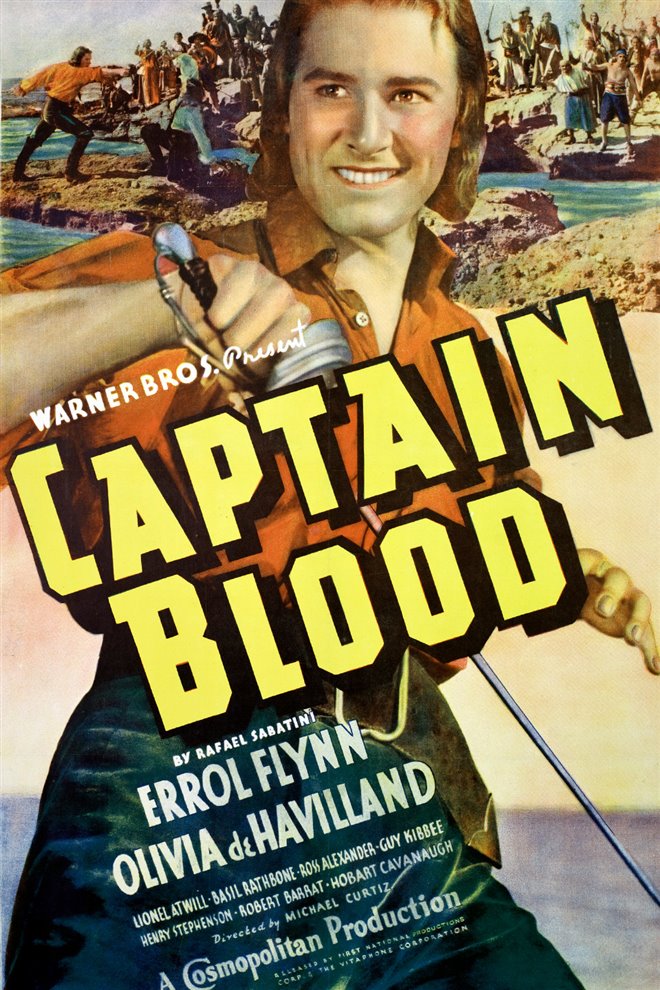 Captain Blood Large Poster