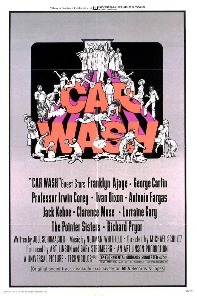 Car Wash Large Poster