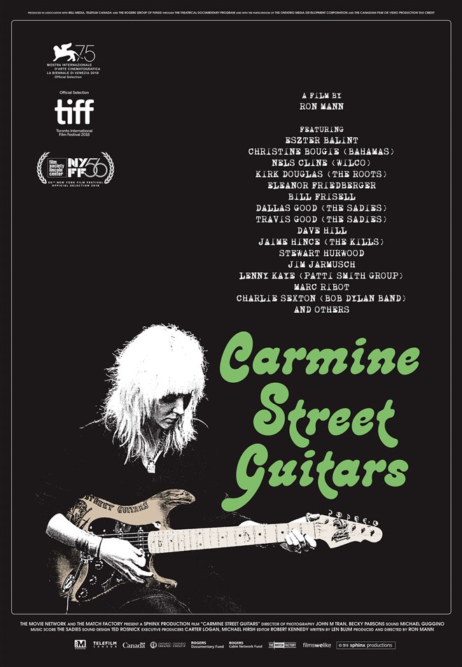 Carmine Street Guitars Large Poster