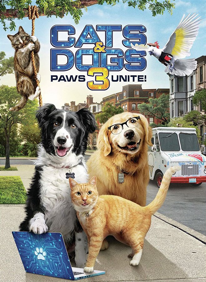 Cats & Dogs 3: Paws Unite! Large Poster