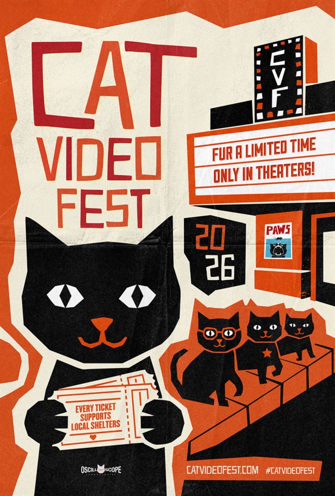 CatVideoFest 2026 Large Poster