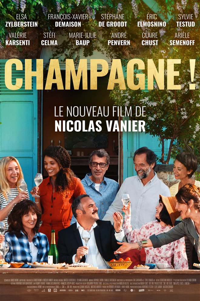 Champagne ! Large Poster