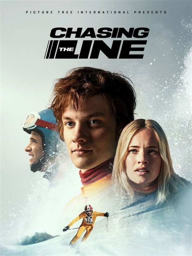 Chasing the Line (Klammer) Large Poster