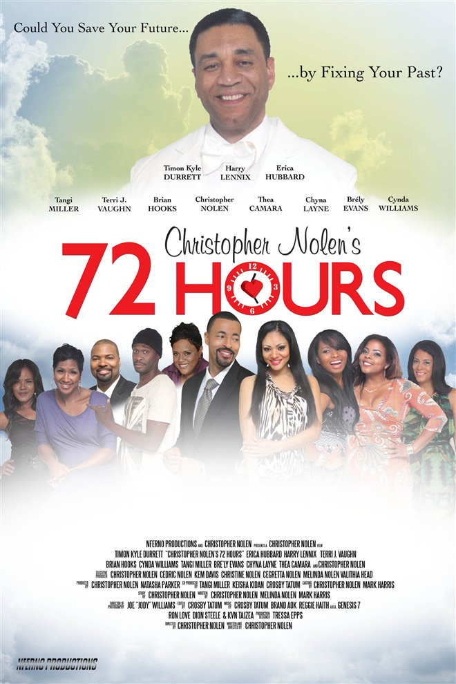 Christopher Nolen's 72 Hours Large Poster