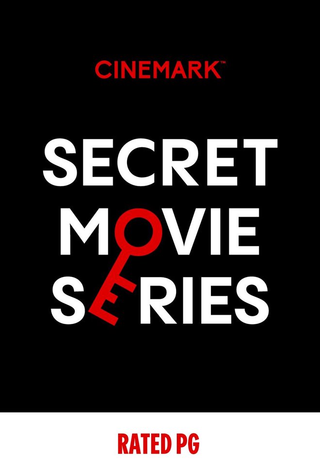 Cinemark Secret Movie Series Large Poster