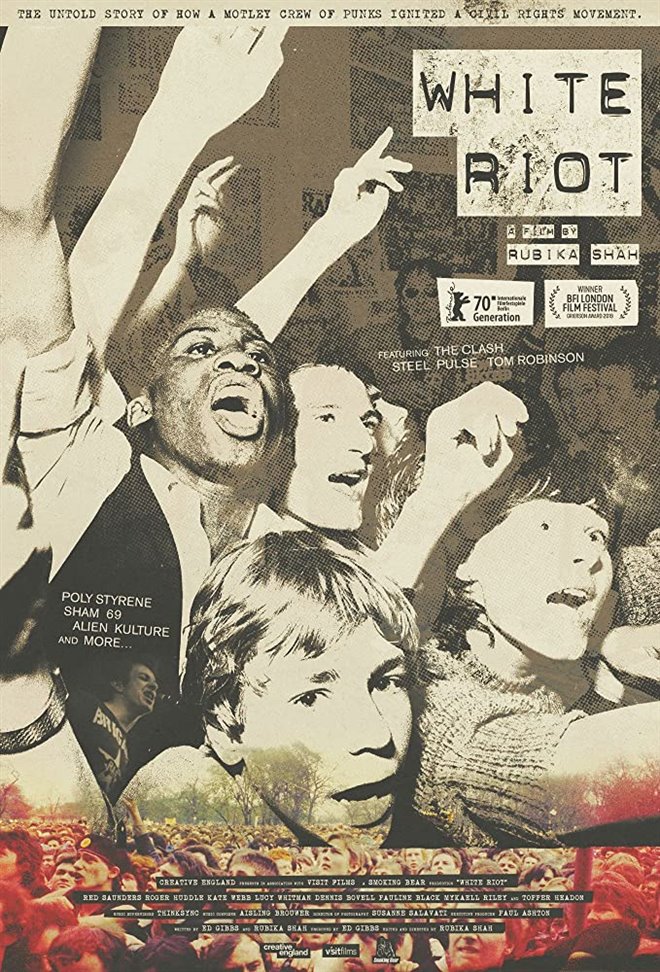 Cinematheque at Home: White Riot Large Poster