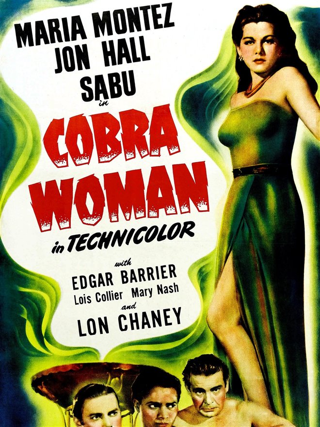 Cobra Woman Large Poster