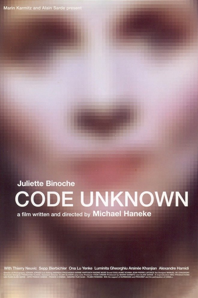 Code Unknown: Incomplete Tales of Several Journeys Large Poster
