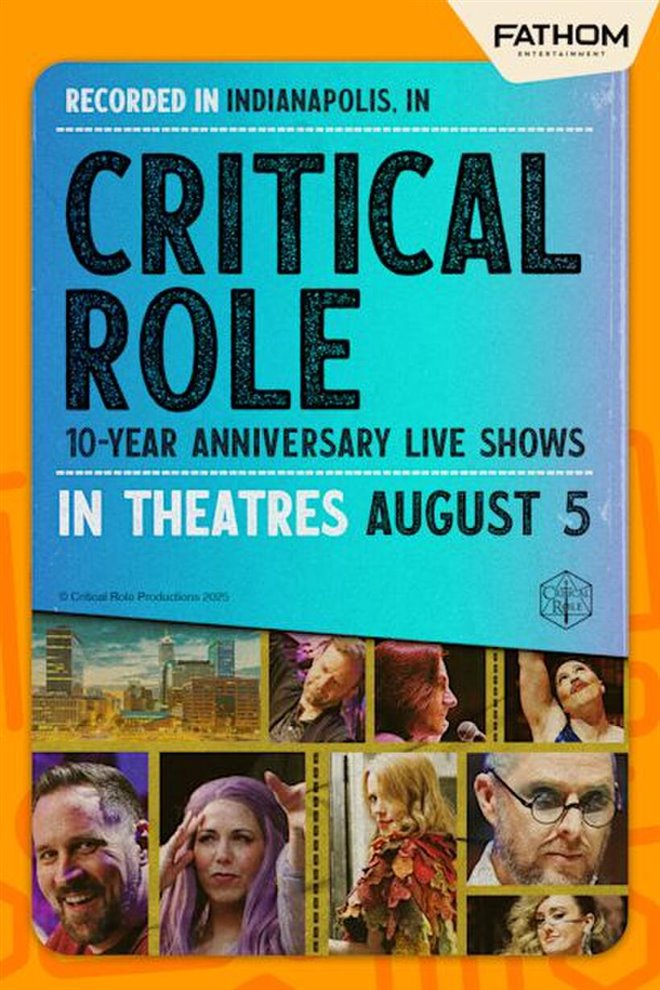 Critical Role Live: Indianapolis Large Poster