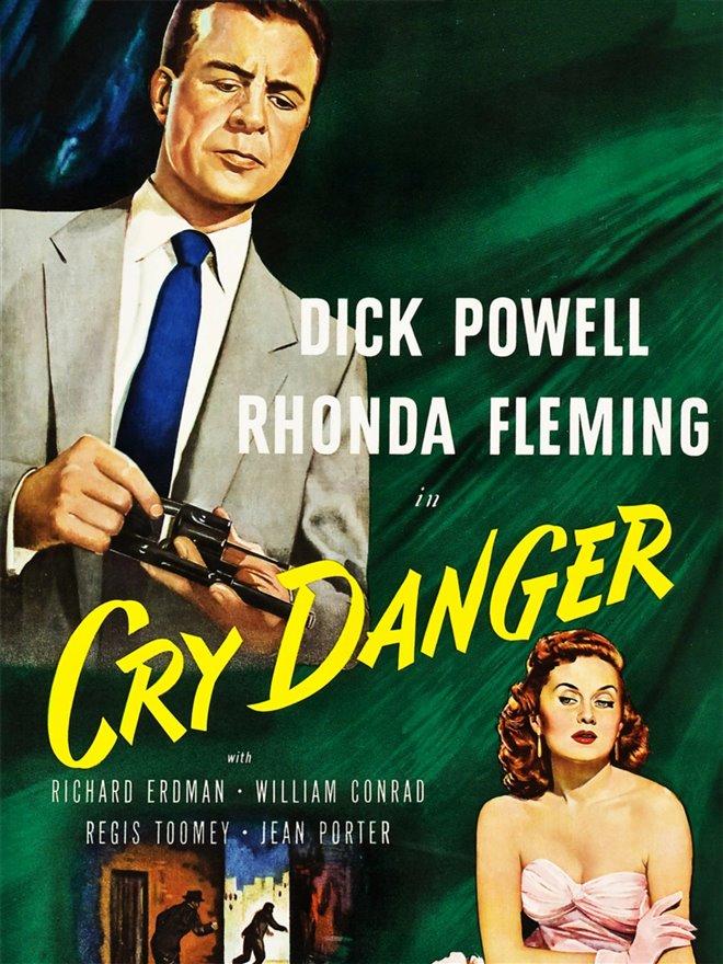 Cry Danger Large Poster