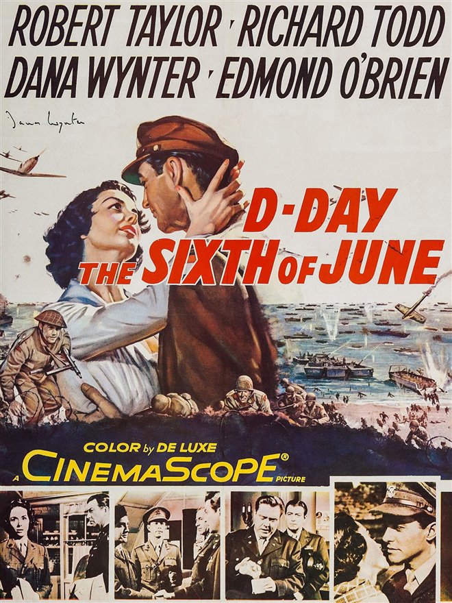 D-Day, the Sixth of June Large Poster