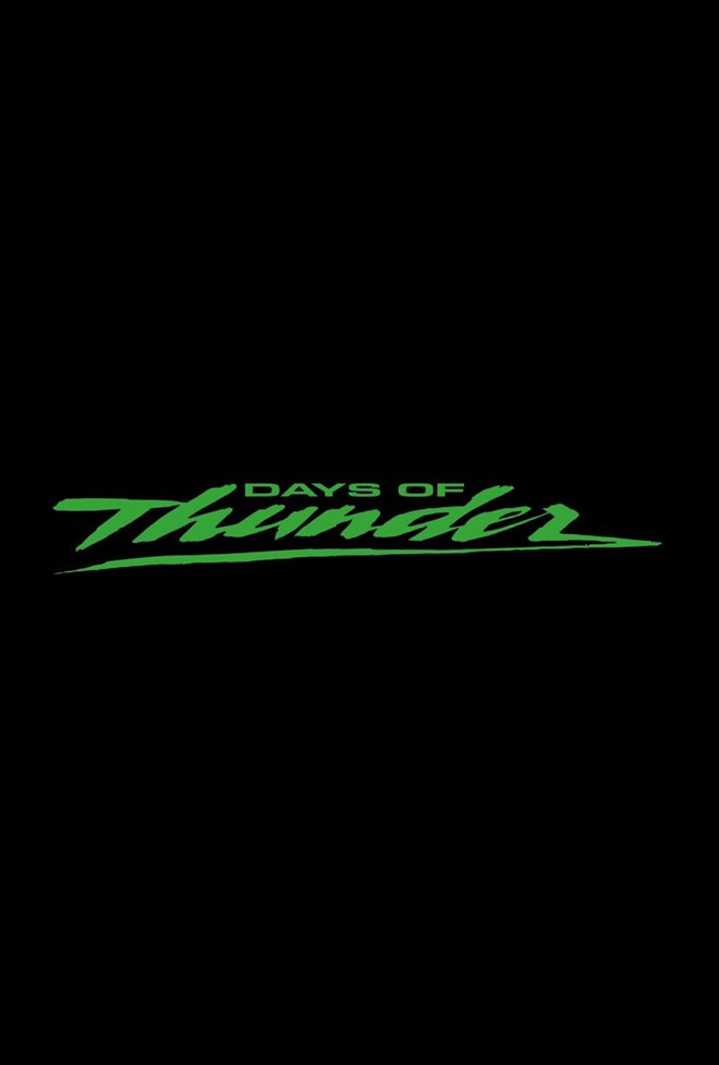 Days of Thunder Large Poster